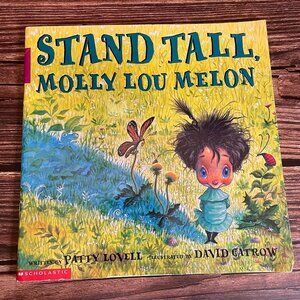 5 for $15 📕Stand Tall, Molly Lou Melon Paperback Children's Book (SKU: 41MI)